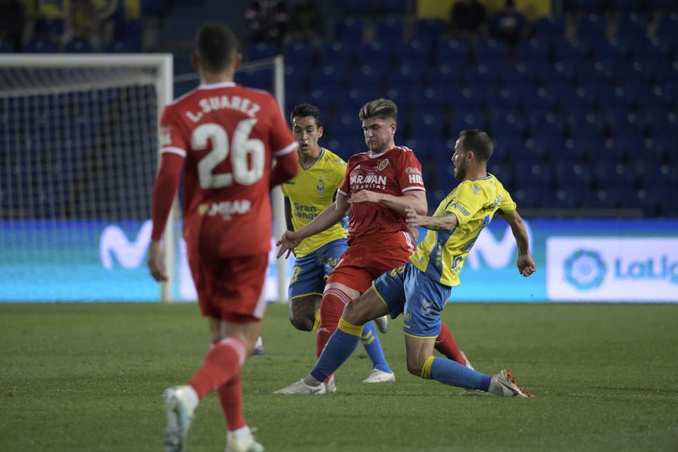 Partido Las Palmas-Real Zaragoza, de la 23ª jornada de Segunda División