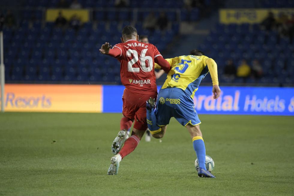 Partido Las Palmas-Real Zaragoza, de la 23ª jornada de Segunda División
