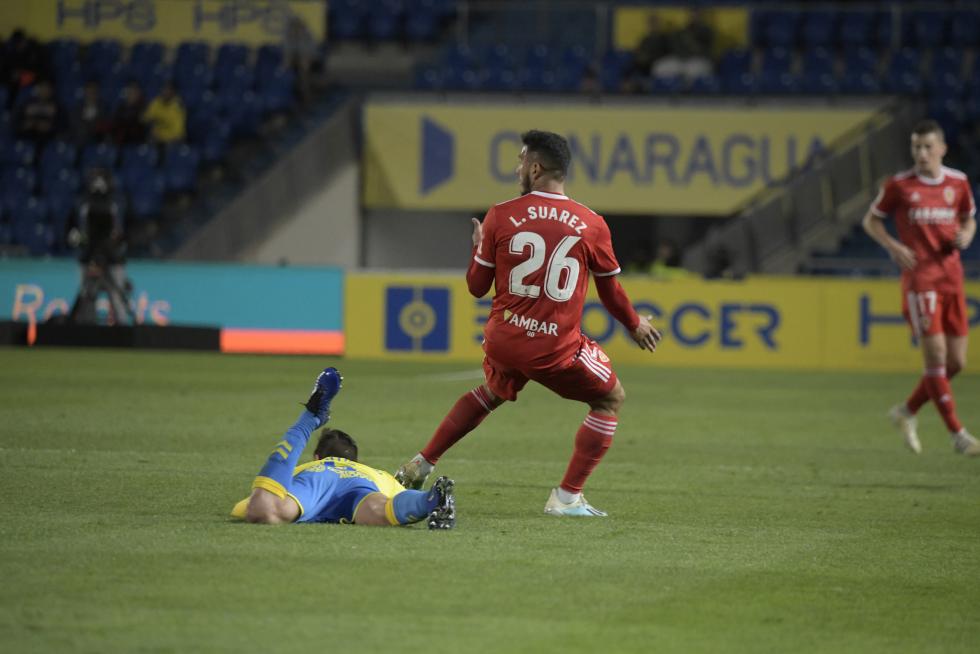Partido Las Palmas-Real Zaragoza, de la 23ª jornada de Segunda División