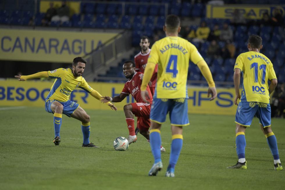 Partido Las Palmas-Real Zaragoza, de la 23ª jornada de Segunda División