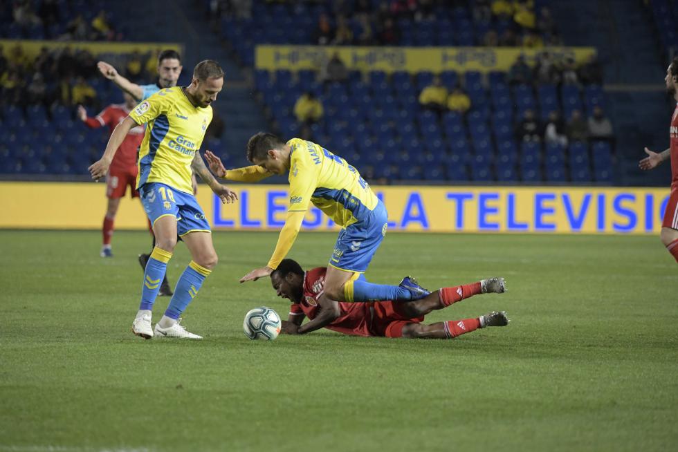 Partido Las Palmas-Real Zaragoza, de la 23ª jornada de Segunda División