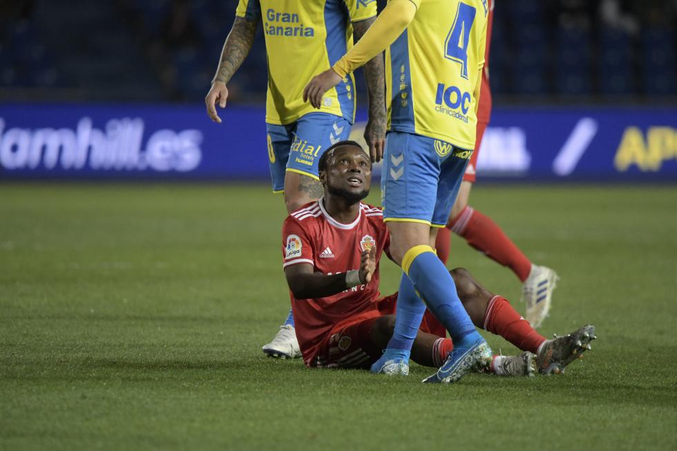 Partido Las Palmas-Real Zaragoza, de la 23ª jornada de Segunda División