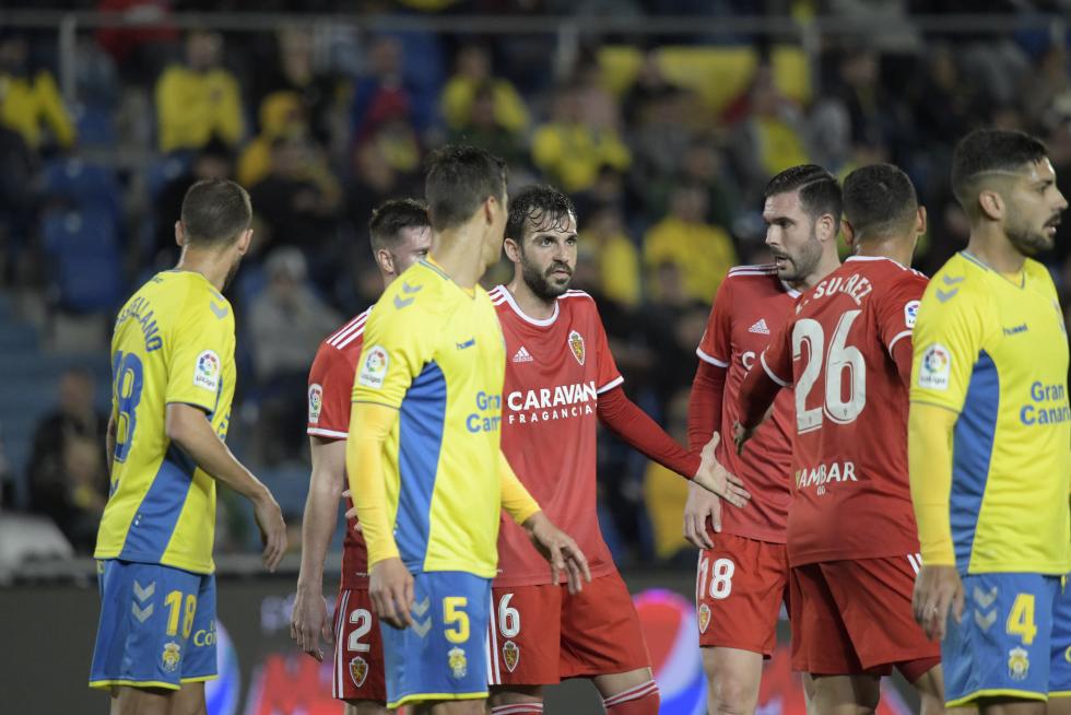 Partido Las Palmas-Real Zaragoza, de la 23ª jornada de Segunda División