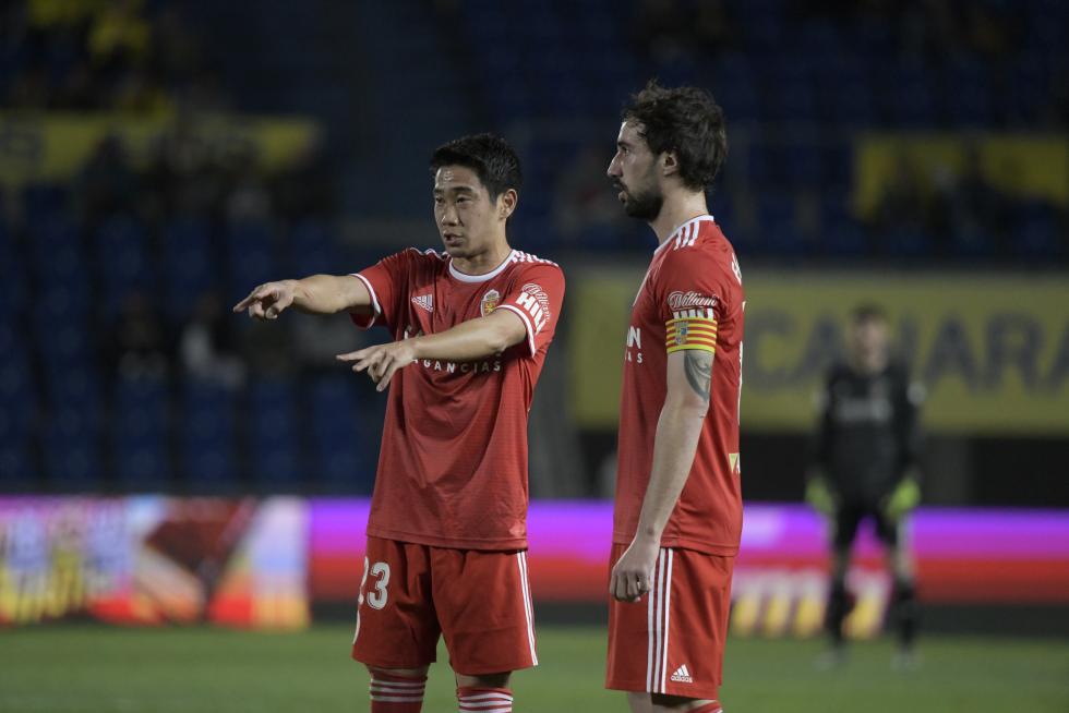 Partido Las Palmas-Real Zaragoza, de la 23ª jornada de Segunda División