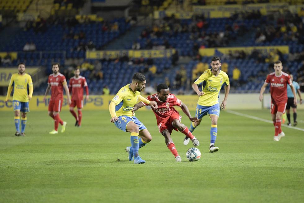 Partido Las Palmas-Real Zaragoza, de la 23ª jornada de Segunda División