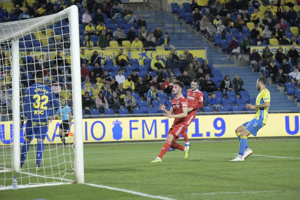 Partido Las Palmas-Real Zaragoza, de la 23ª jornada de Segunda División