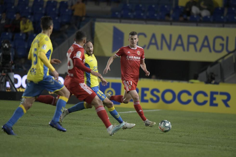 Partido Las Palmas-Real Zaragoza, de la 23ª jornada de Segunda División