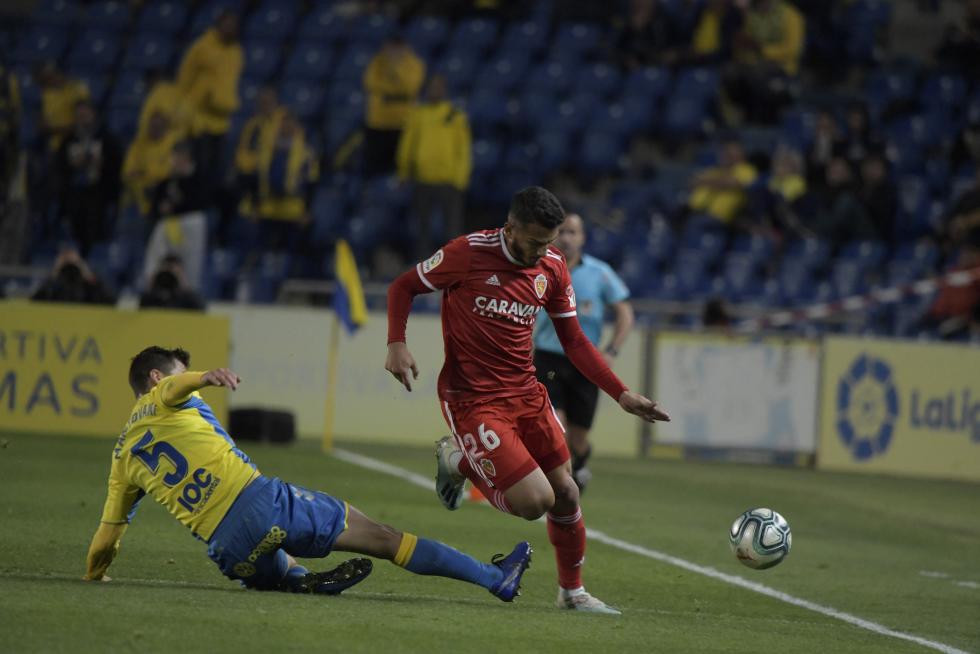 Partido Las Palmas-Real Zaragoza, de la 23ª jornada de Segunda División