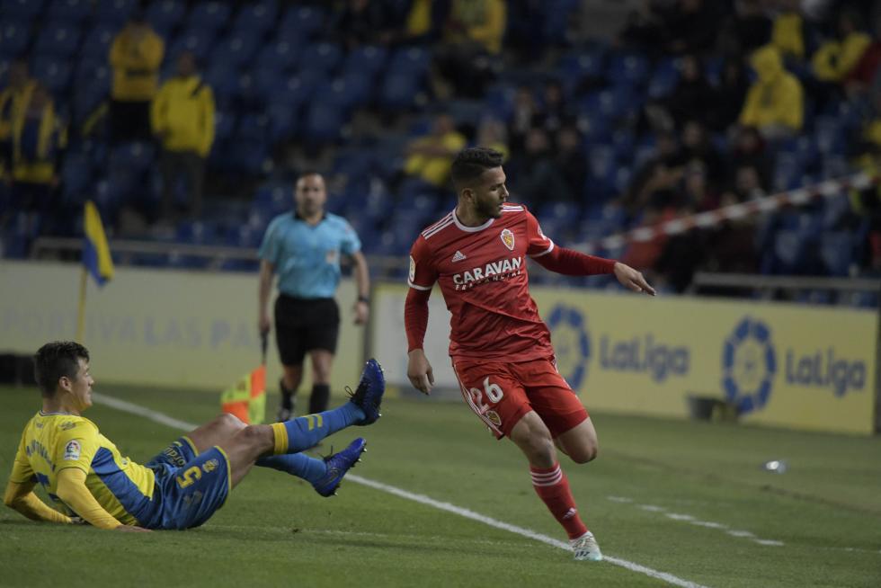 Partido Las Palmas-Real Zaragoza, de la 23ª jornada de Segunda División