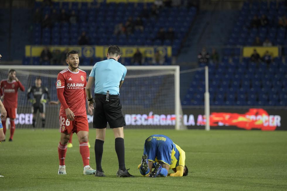 Partido Las Palmas-Real Zaragoza, de la 23ª jornada de Segunda División