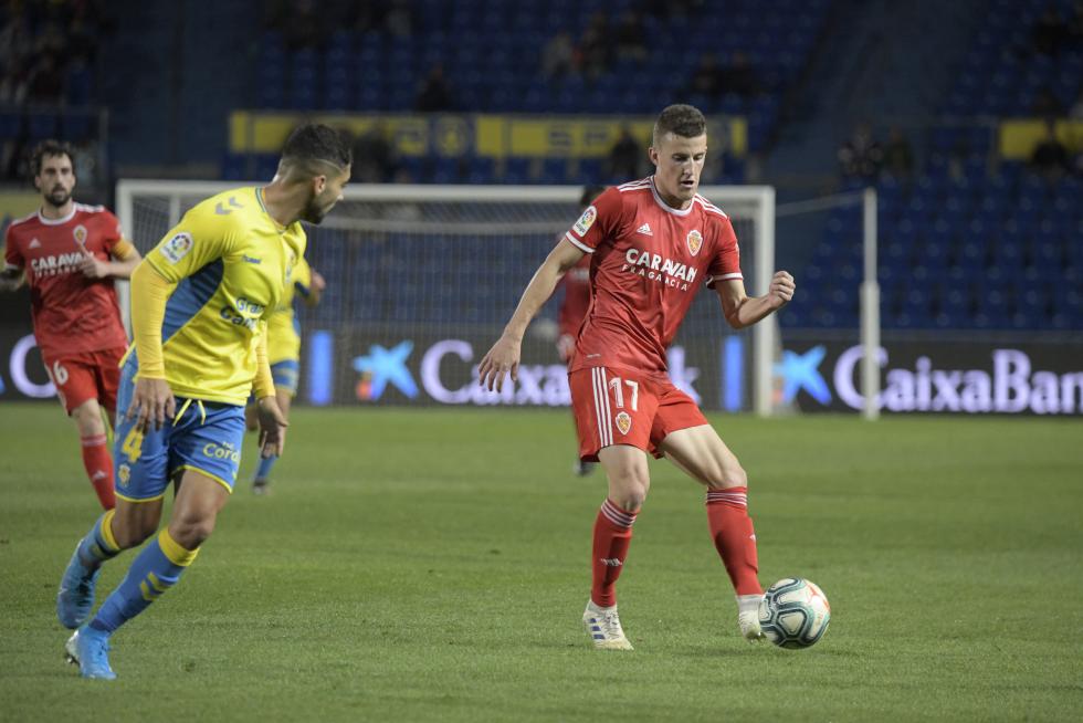 Partido Las Palmas-Real Zaragoza, de la 23ª jornada de Segunda División