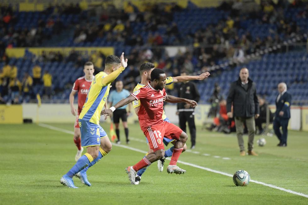 Partido Las Palmas-Real Zaragoza, de la 23ª jornada de Segunda División