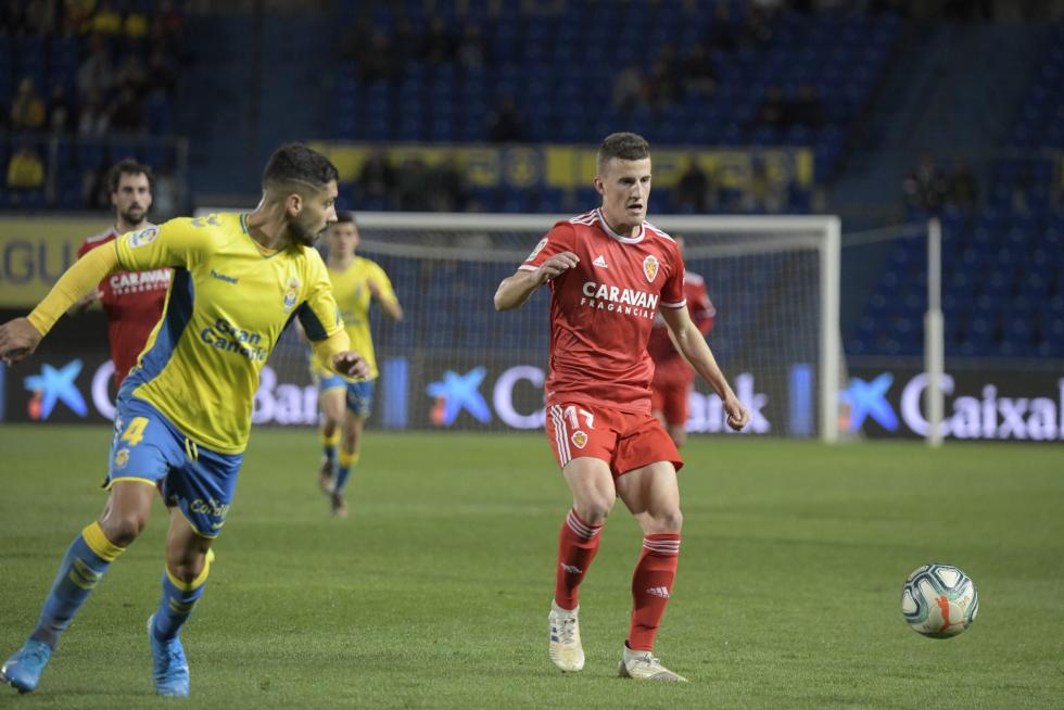 Partido Las Palmas-Real Zaragoza, de la 23ª jornada de Segunda División