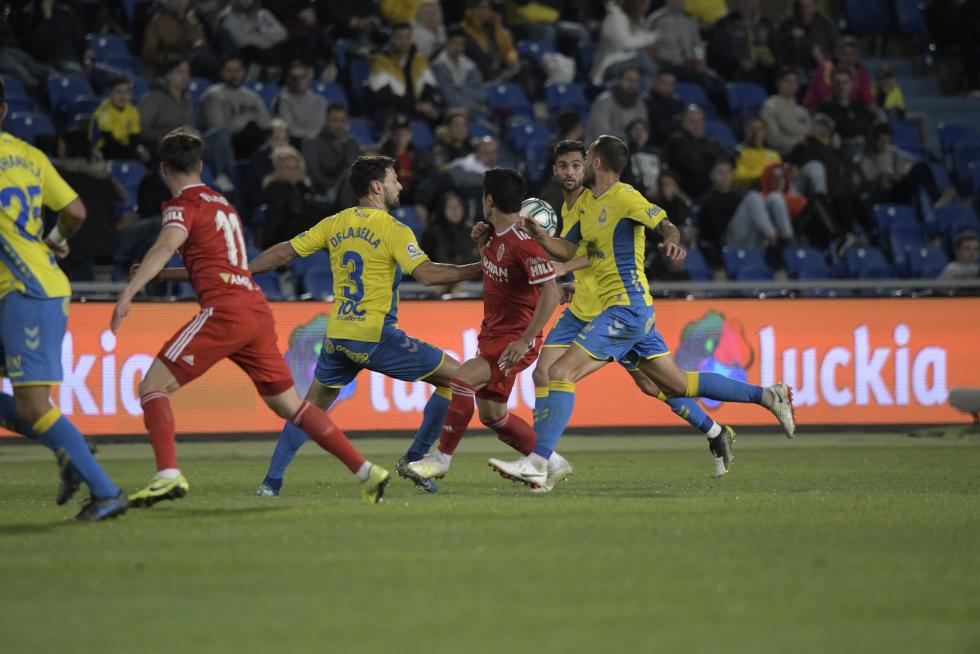 Partido Las Palmas-Real Zaragoza, de la 23ª jornada de Segunda División
