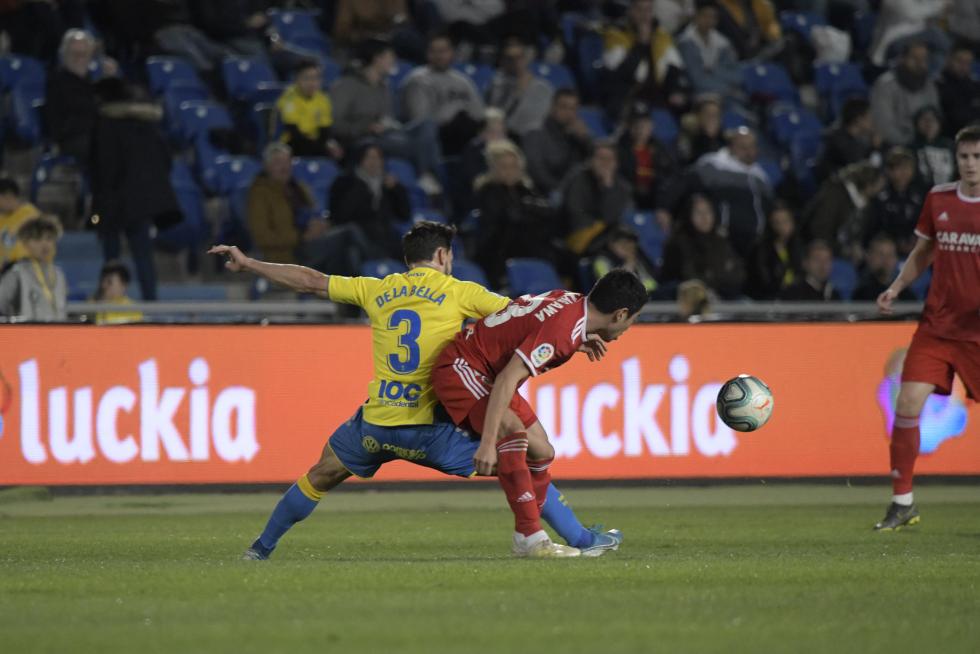 Partido Las Palmas-Real Zaragoza, de la 23ª jornada de Segunda División