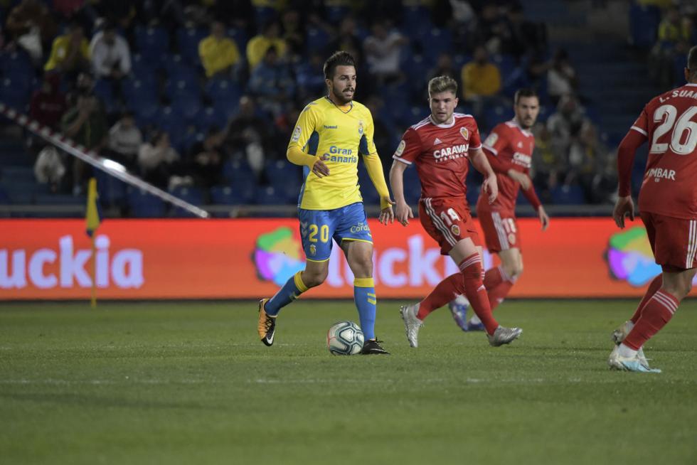 Partido Las Palmas-Real Zaragoza, de la 23ª jornada de Segunda División