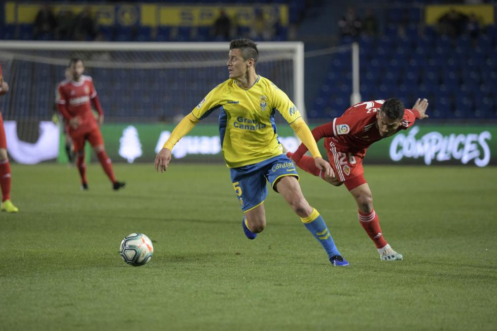 Partido Las Palmas-Real Zaragoza, de la 23ª jornada de Segunda División