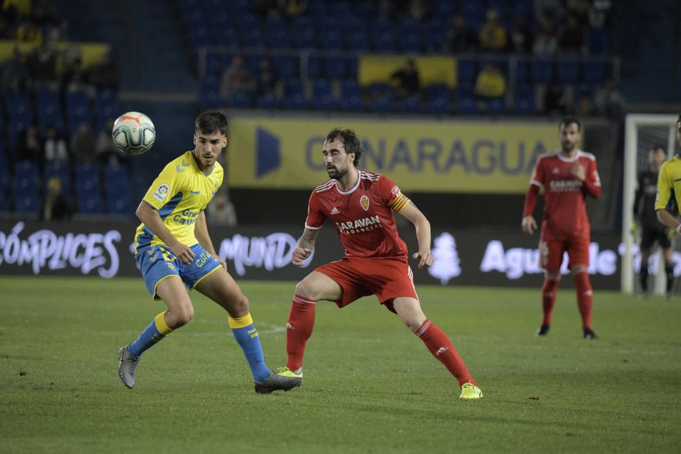 Partido Las Palmas-Real Zaragoza, de la 23ª jornada de Segunda División