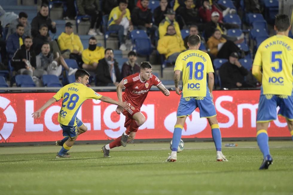Partido Las Palmas-Real Zaragoza, de la 23ª jornada de Segunda División