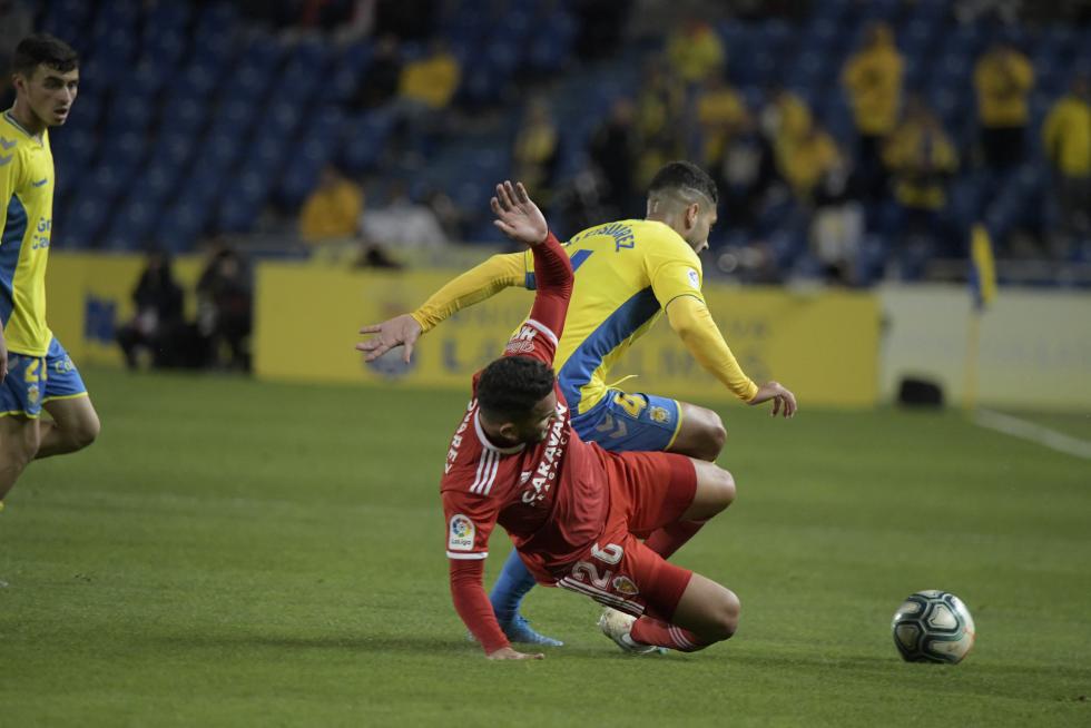 Partido Las Palmas-Real Zaragoza, de la 23ª jornada de Segunda División