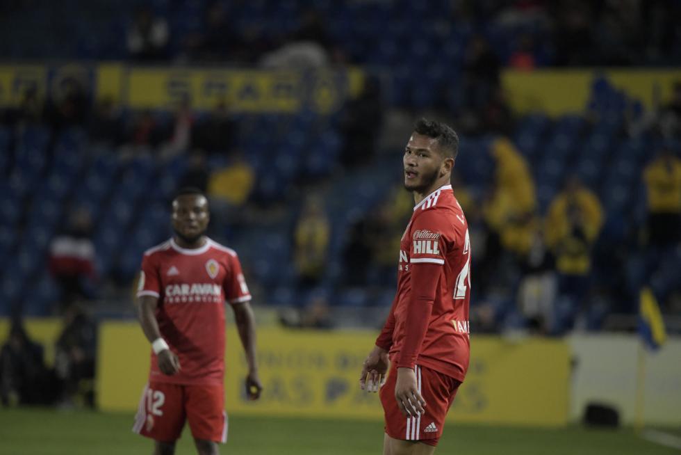 Partido Las Palmas-Real Zaragoza, de la 23ª jornada de Segunda División