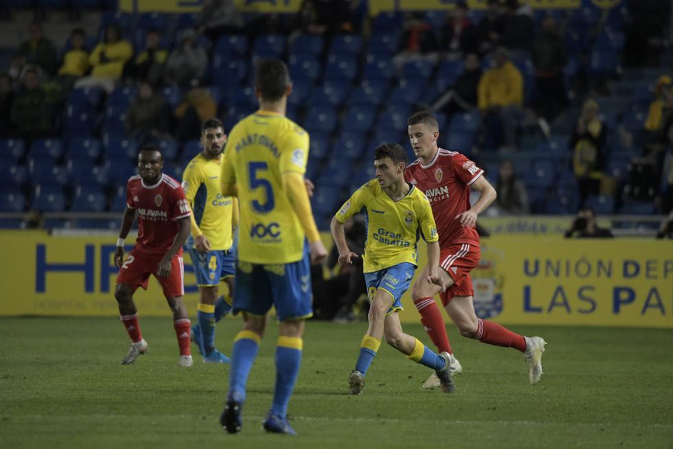 Partido Las Palmas-Real Zaragoza, de la 23ª jornada de Segunda División