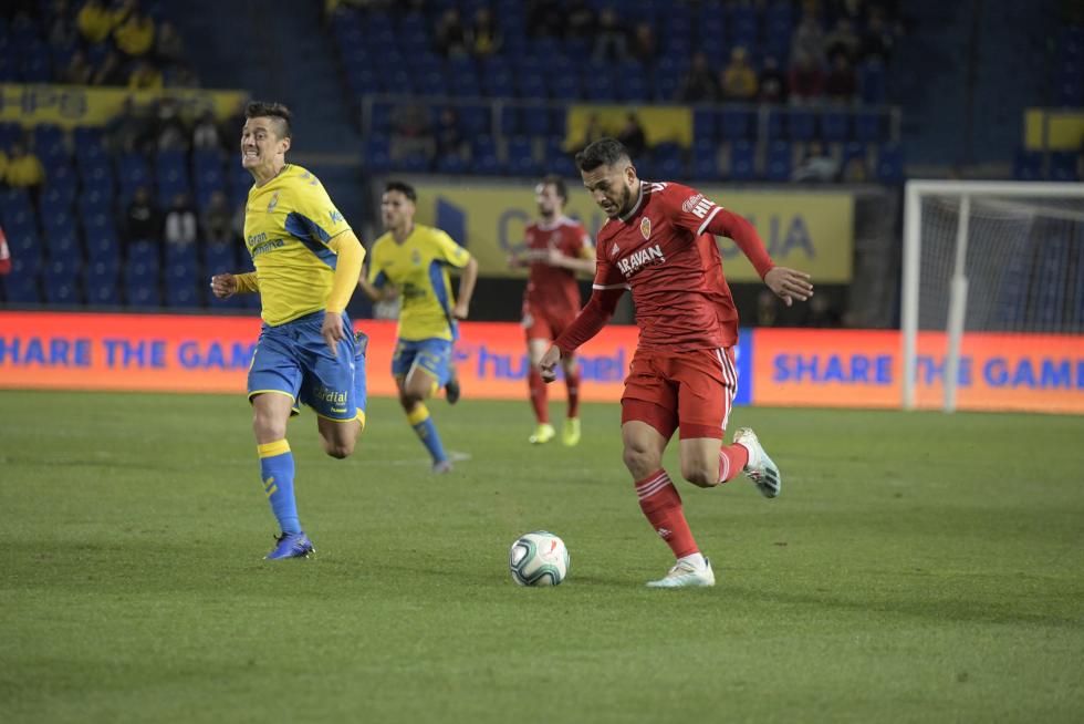 Partido Las Palmas-Real Zaragoza, de la 23ª jornada de Segunda División