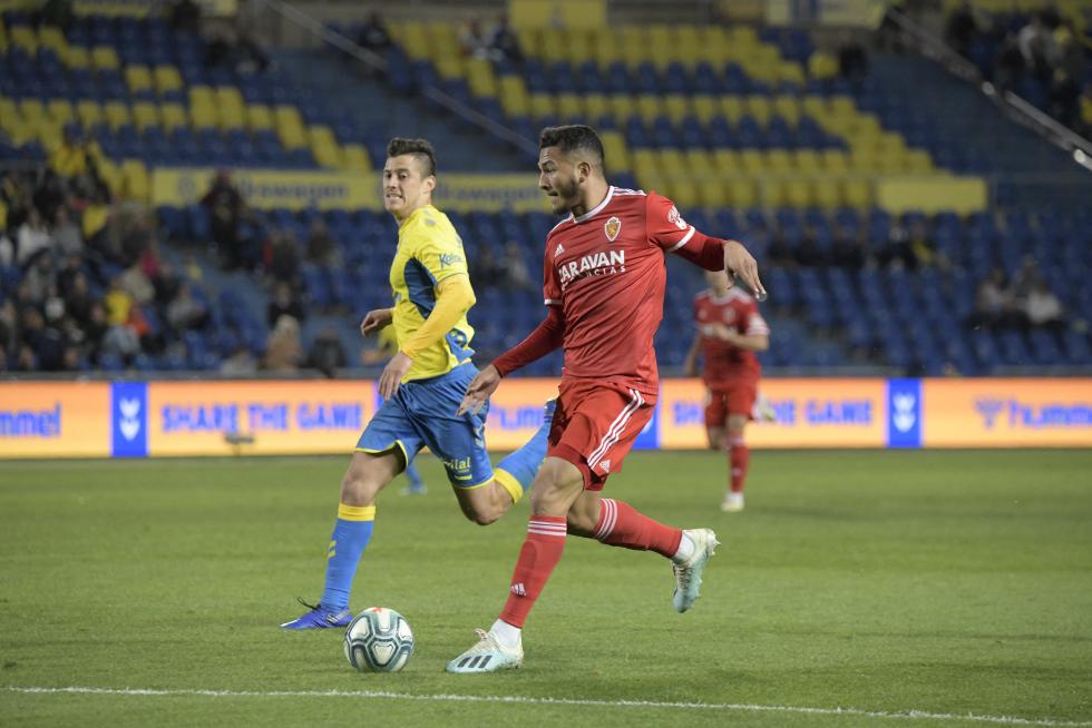 Partido Las Palmas-Real Zaragoza, de la 23ª jornada de Segunda División