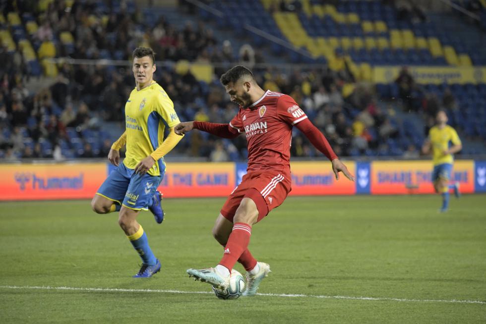 Partido Las Palmas-Real Zaragoza, de la 23ª jornada de Segunda División
