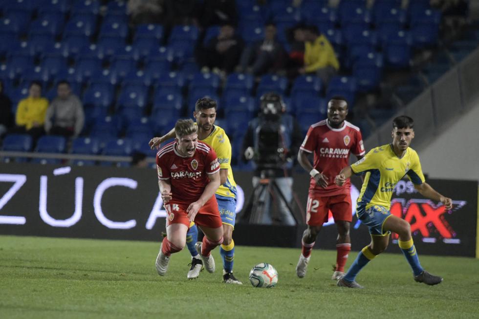 Partido Las Palmas-Real Zaragoza, de la 23ª jornada de Segunda División