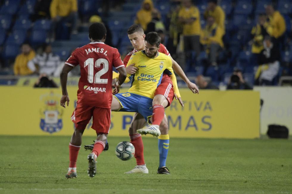 Partido Las Palmas-Real Zaragoza, de la 23ª jornada de Segunda División