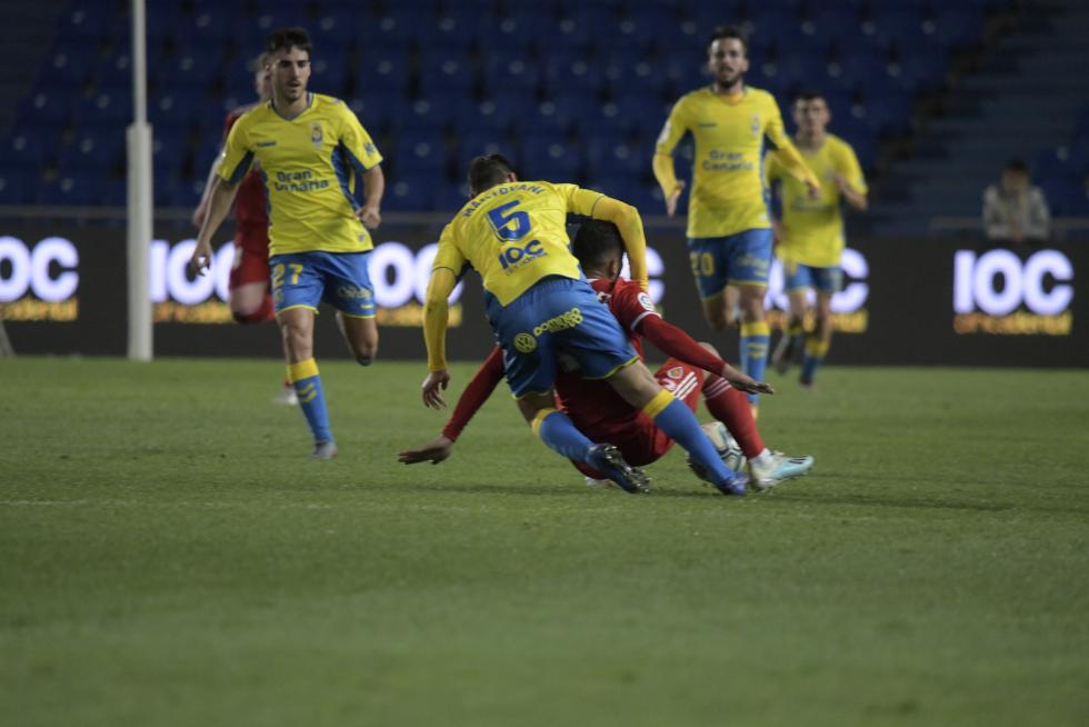 Partido Las Palmas-Real Zaragoza, de la 23ª jornada de Segunda División