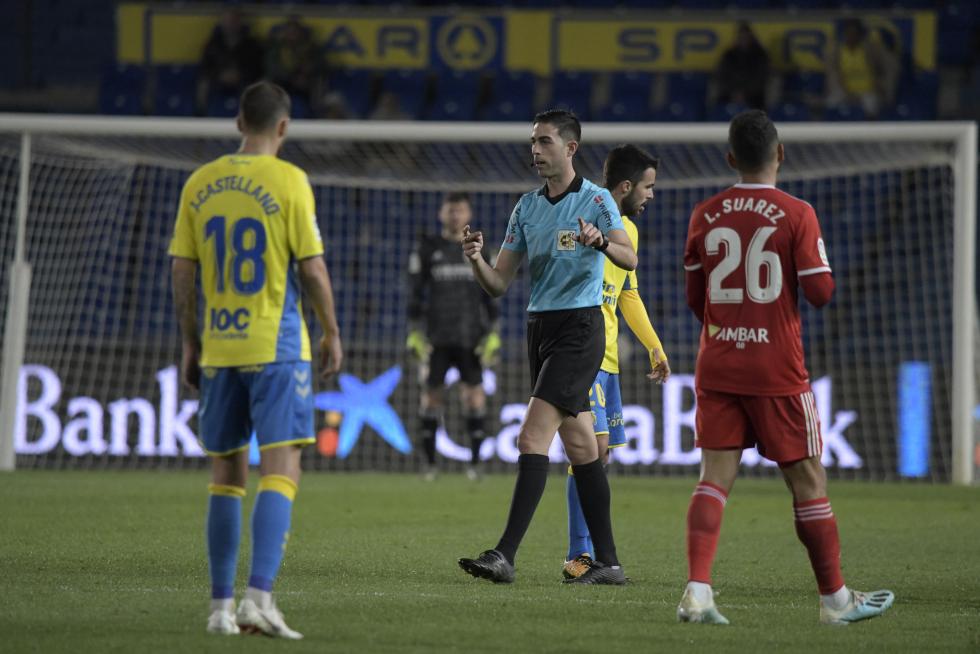 Partido Las Palmas-Real Zaragoza, de la 23ª jornada de Segunda División