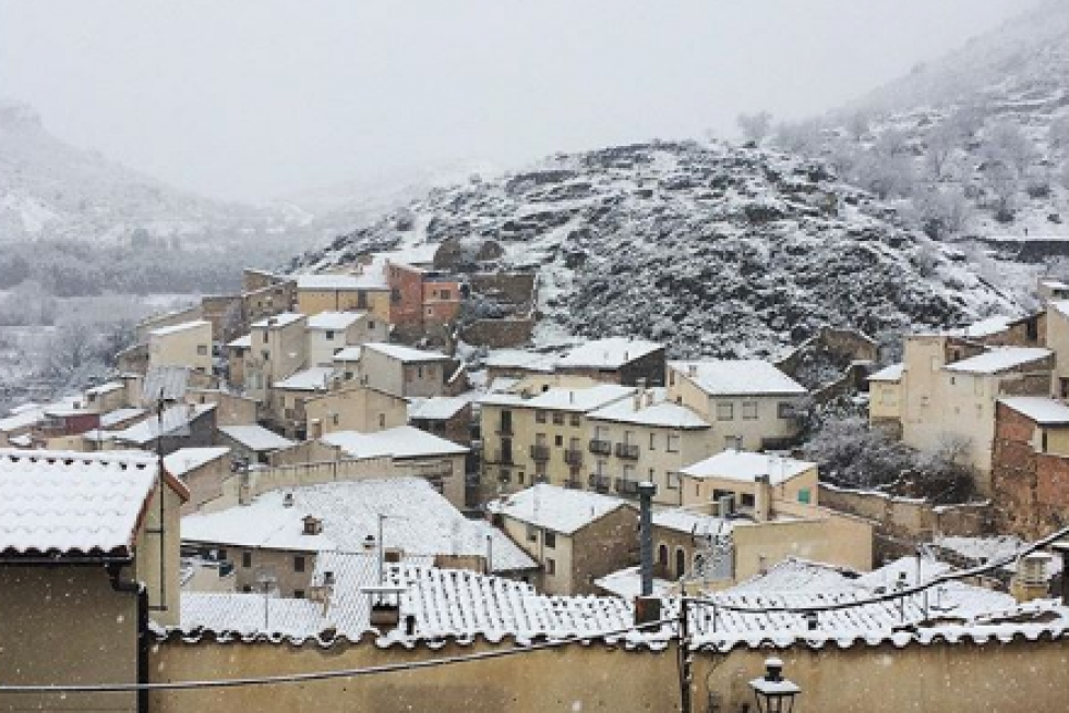 Borrasca Gloria: Nieve en Molinos