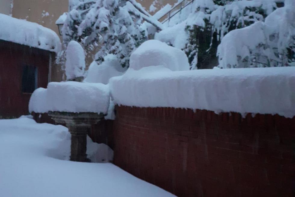 Nevada de este martes en Andorra, donde se ha acumulado medio metro de nieve.