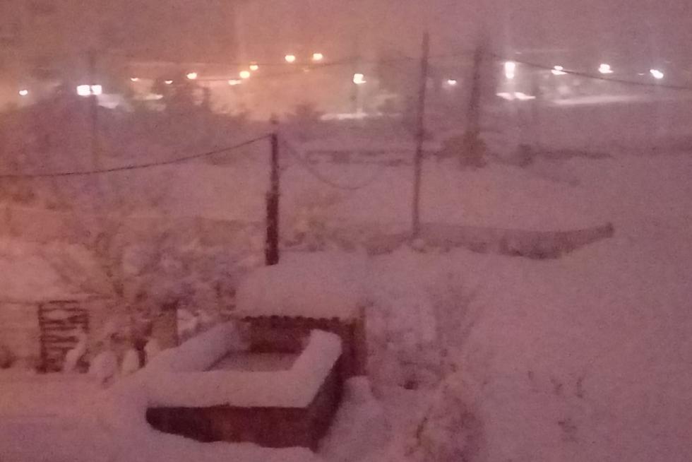 Nevada de este martes en Andorra, donde se ha acumulado medio metro de nieve.