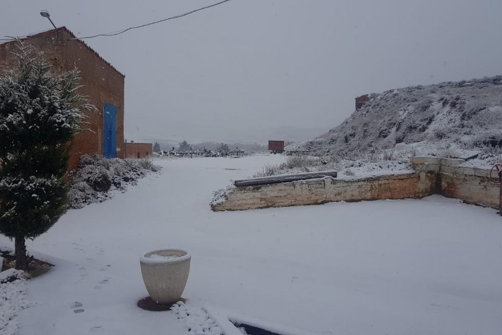 Nevada de este martes en Ibdes.