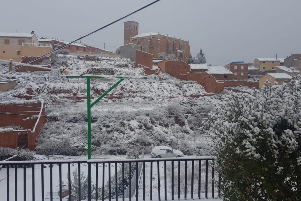 Nevada de este martes en Ibdes.