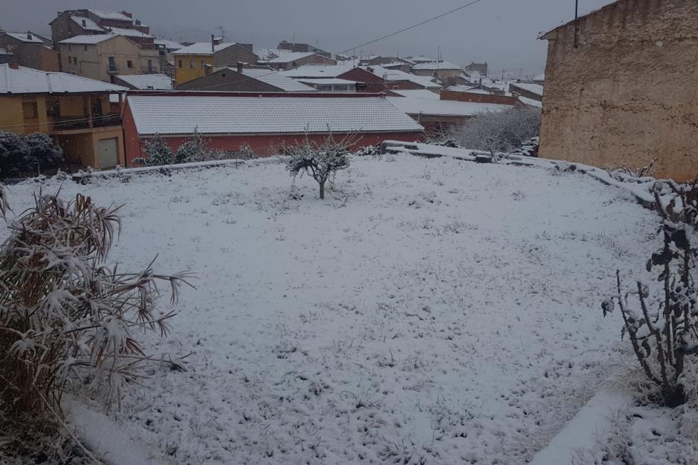 Nevada de este martes en Ibdes.