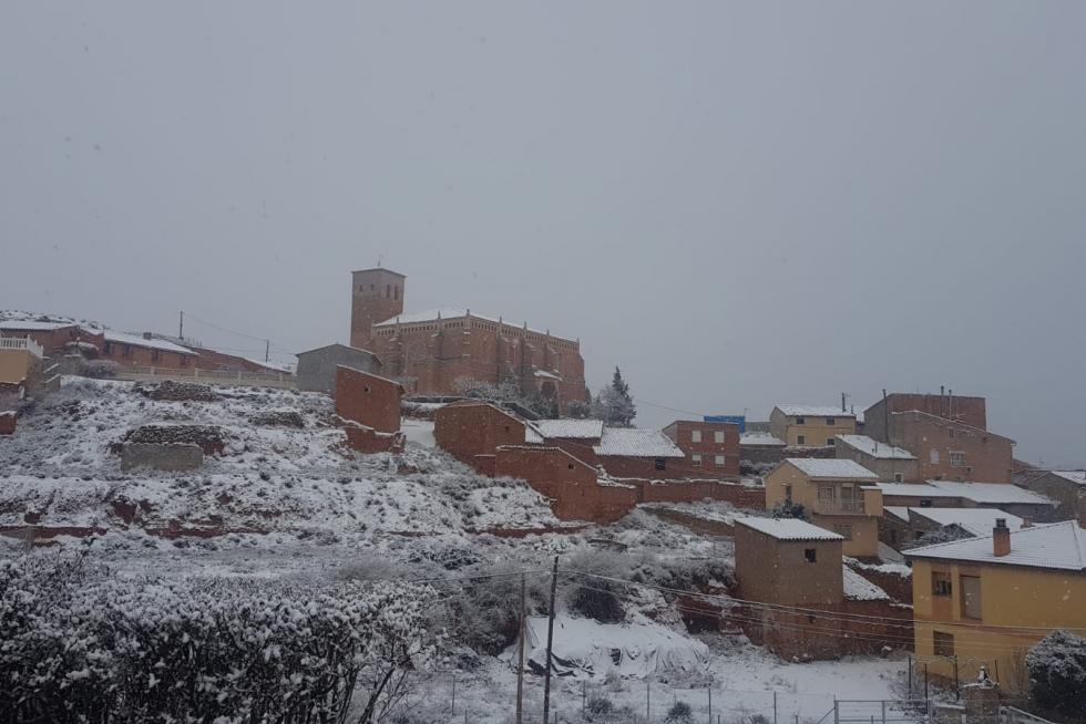Nevada de este martes en Ibdes.