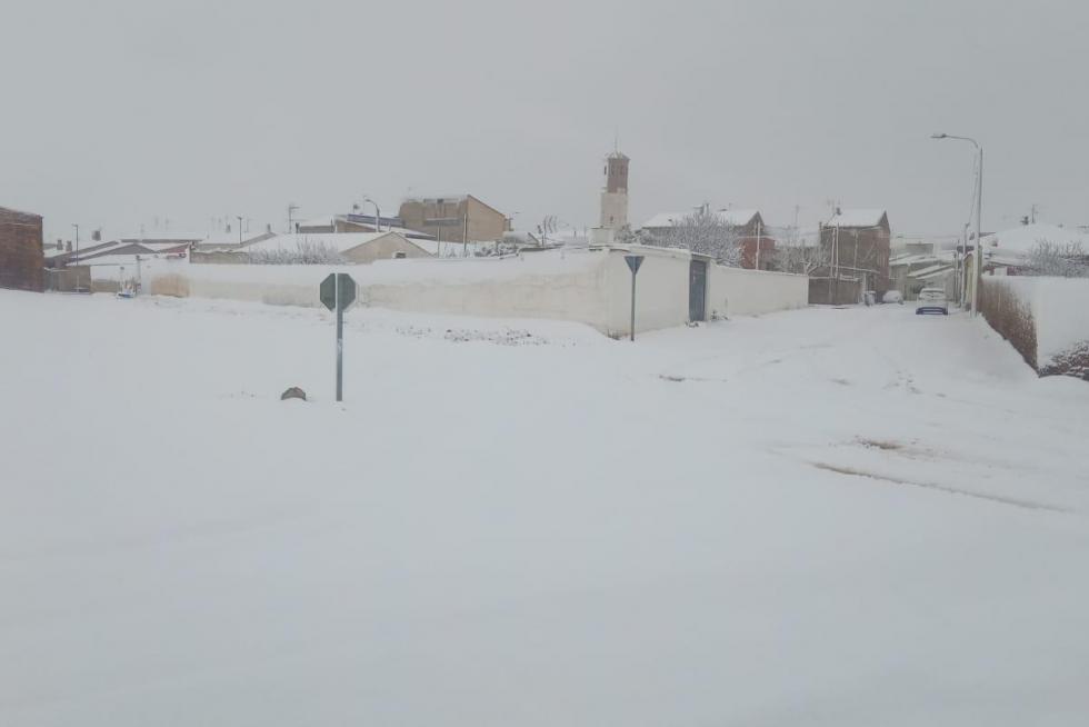 Nevada en Alfamén.