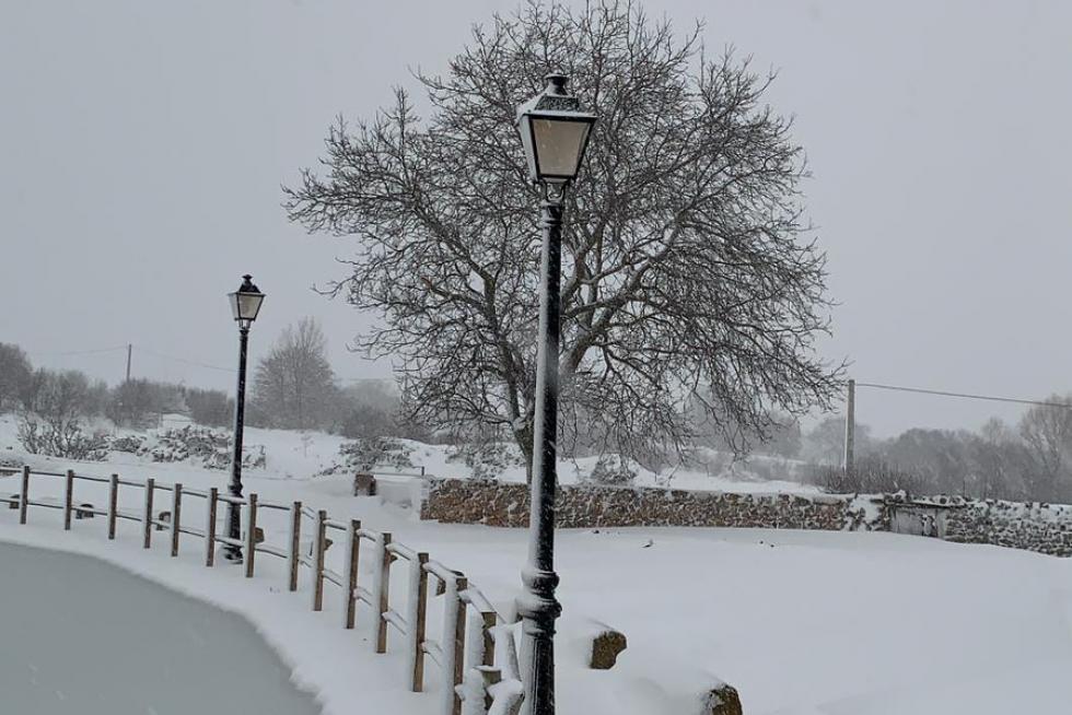 Nevada en Cucalón (Teruel)
