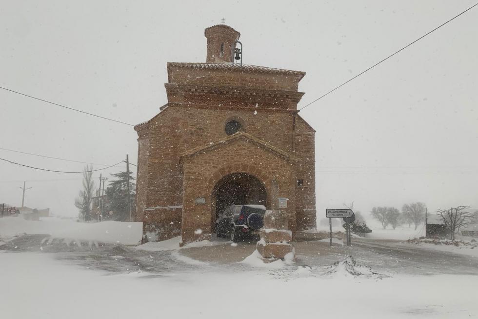Nevada en Cucalón (Teruel)