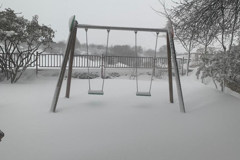 Nevada en Cucalón (Teruel)