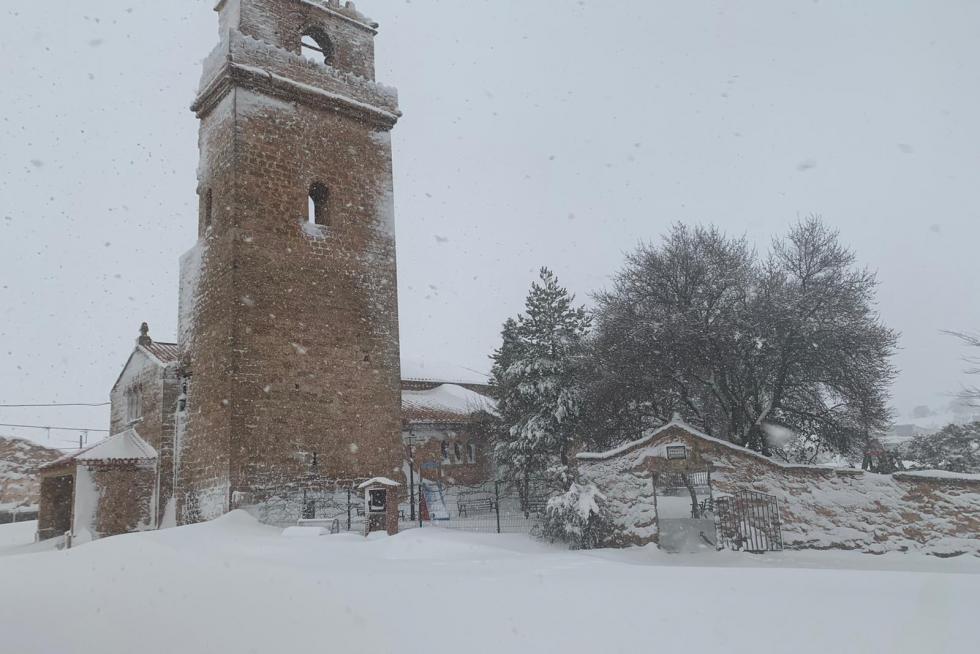 Nevada en Cucalón (Teruel)