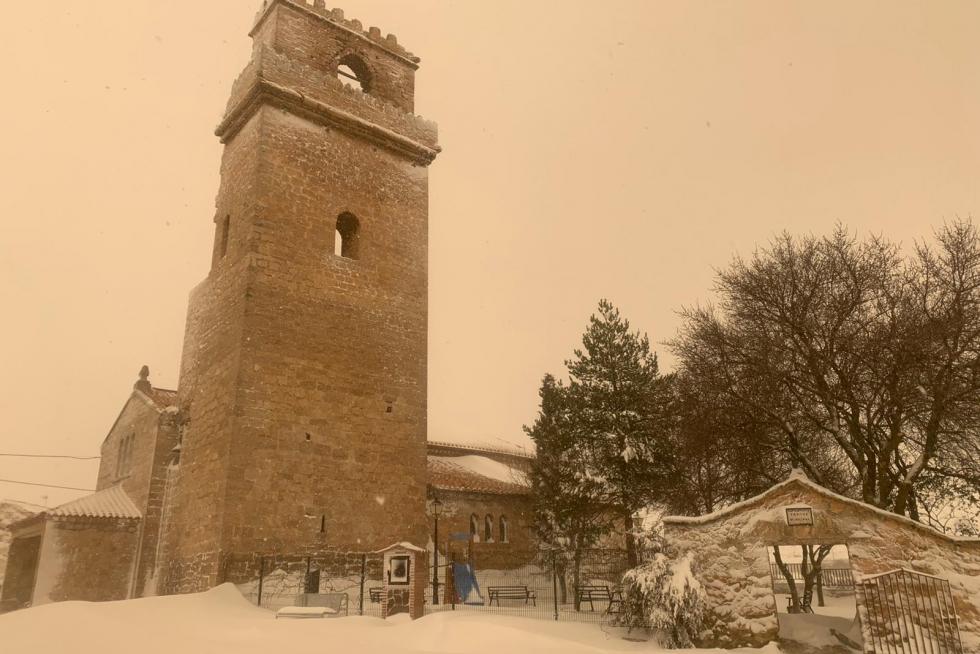 Nevada en Cucalón (Teruel)