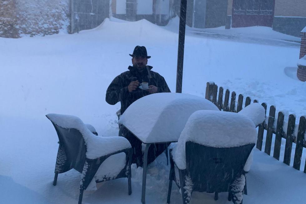 Nevada en Cucalón (Teruel)