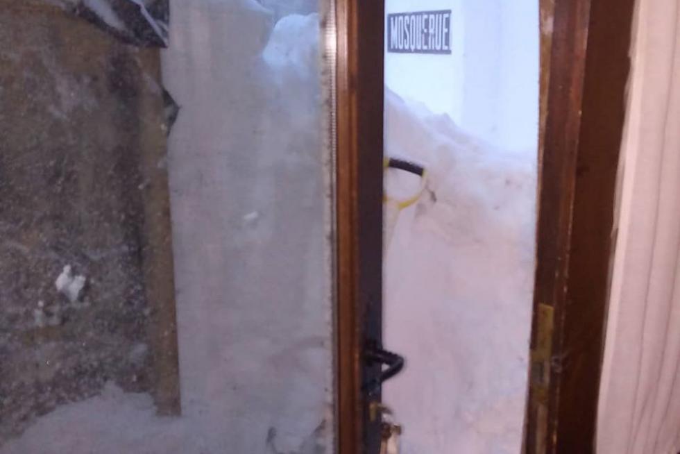 Nevada en Mosqueruela.