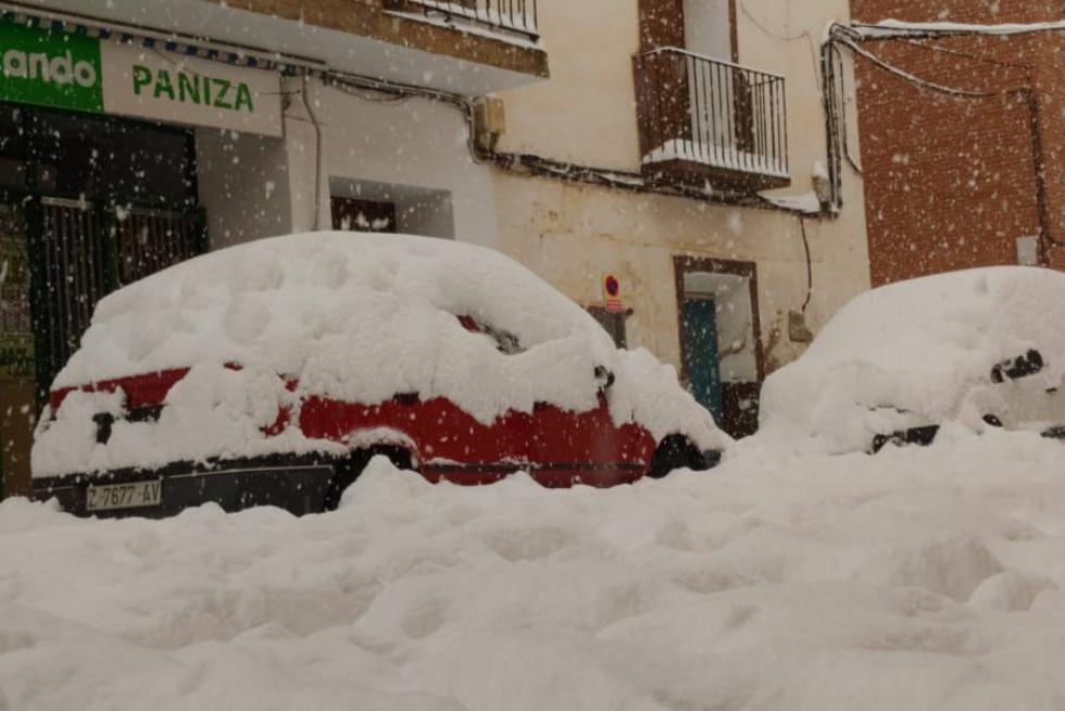 Nevada en Paniza.