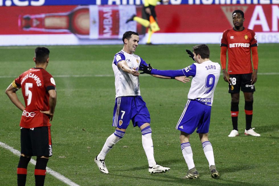 Partido Real Zaragoza-Mallorca de Copa del Rey